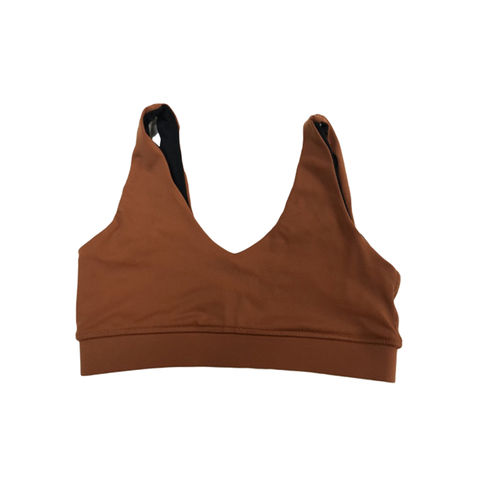 crop top sports bra high impact