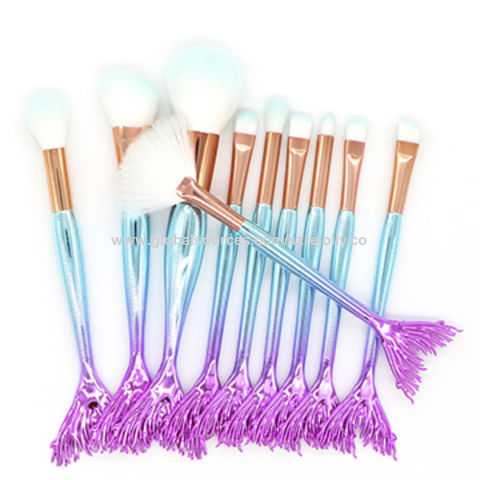 mermaid makeup brushes