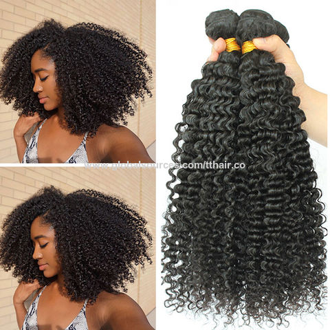 China Tiantai Brazilian Afro Kinky Curly Hair Weave 100 Natural Remy Human Hair Bundles Extension 3b 3c On Global Sources Remy Human Hair Human Hair Bundles Afro Kinky Curly Hair