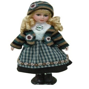 ceramic barbie doll