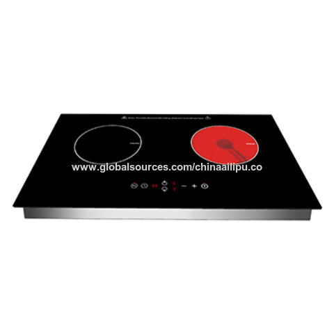 China Built In Double Induction And Ceramic Cooktop Sgcc Housing