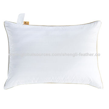 China 1cm Stripe 100 Cotton Three Chamber Duck Feather From