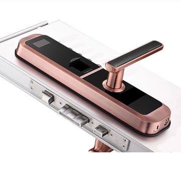 ChinaHome security fingerprint digital code card door lock with ...