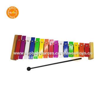 China Xylophone With 15 Tones Percussion Toy Musical Instrument Of High Sound Quality Aluminum Bars On Global Sources Xylophone Piano Metal Keys Xylophone Musical Toy