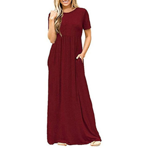 plain dress design