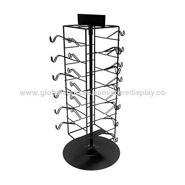 China Sunglasses Rotating Countertop Display Rack From Jiaxing