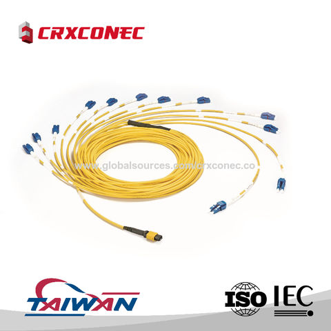 Taiwan Single Mode MPO to LC 144C Fiber Patch Cord on Global Sources,SM ...