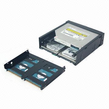 Slim DVD drive combo/4x2.5-inch HDD/card reader/floppy drive for 5.25 ...