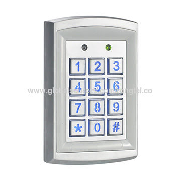 China Waterproof Metal Case Swipe RFID Card Reader Keypads on Global ...
