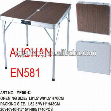 Portable Suitcase Table Folding Camp China Portable Suitcase Table Folding Camp