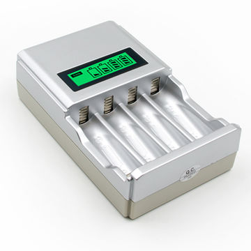 Mp 903a 4 Bay High-speed Intelligent Battery Charger With Lcd,smart 