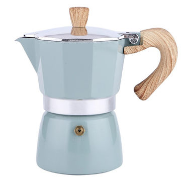 Stove Espresso Maker Italian Coffee Maker Moka Pot,Moka Express Stainless Steel Coffee Maker 4cup 200ml