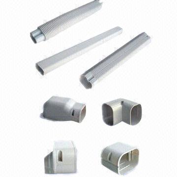 Air Conditioner Pvc Duct For Refrigeration Parts Decorative Pipe