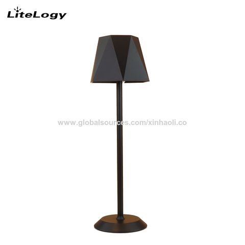 Led Rechargeable Table Lamp Lampada Poldina, Hexagon Table Lamp