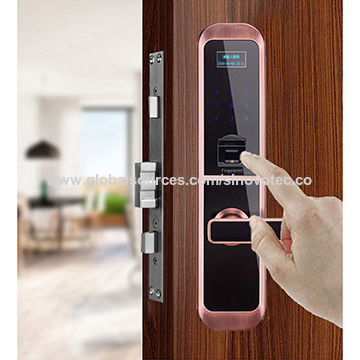 China Electronic Door Lock Bluetooth App Smart Home Door Lock On