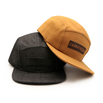 5 panel hat running