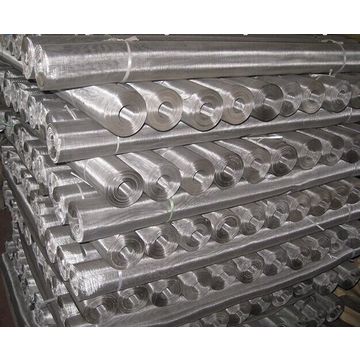 Stainless Steel Mesh Often Used To Make Fireplace Screens