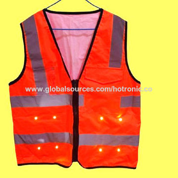 led light vest