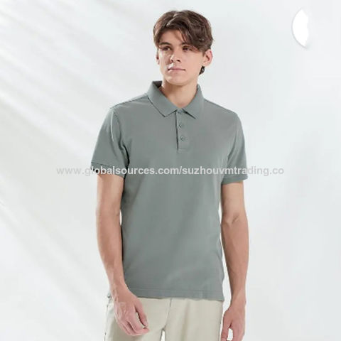 non collared polo shirts