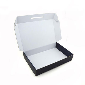 China Supplier Protective Matte Black Corrugated Shipping Boxes ...