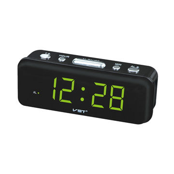 Led Digital Clock With Green Display Alarm And Snooze Functions Led Digital Clock China