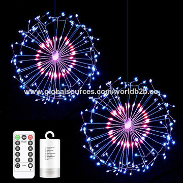 China Firework Lights Battery Operated Hanging Starburst Light 8 China Firework Lights Battery Operated