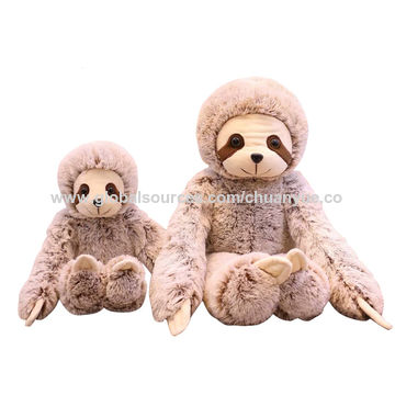 China Oem Odm Custom Factory Wholesale Soft Sloth Plush Animal Toy On Global Sources Plush Doll Simulation Doll Kid S Gift