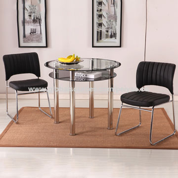 Chinamodern Round Glass Dining Room Table On Global Sources