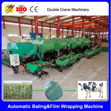 Full Automatic Pakistan Market Round Grass Silage Baler Supply Factory Price Global Sources