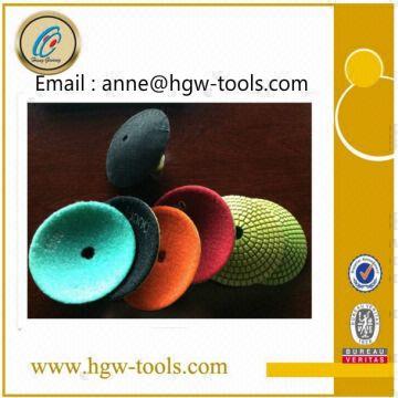Granite Marble Countertop Grit Convex Polishing Wheels Global