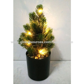 China Artificial Eucalyptus Ball Plants From Shenzhen Wholer China Artificial Eucalyptus Ball Plants With Led Light White Ceramic Pot Decorative For Office