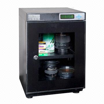 Camera Storage Cabinet For Home Use With Led Display And Humidity