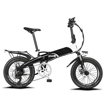 folding electric bike with throttle