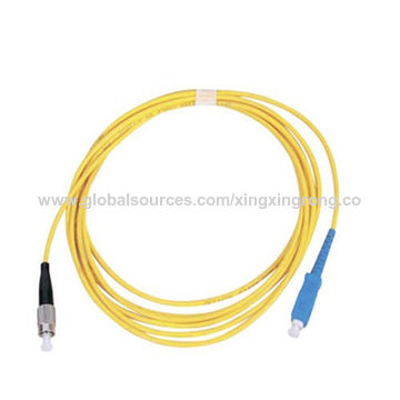 Fc Lc 303m Upc Fiber Optic Cable Patch Cord Of Single Mode Simplex