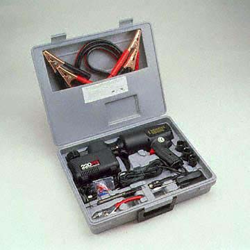 Car Emergency Kit With 12 Volt Dc Impact Wrench And Air Compressor Taiwan Car Emergency Kit With 12 Volt Dc Impact Wrench And Air Compressor