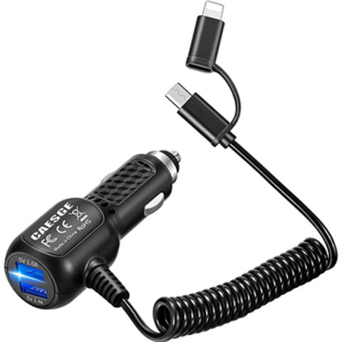 car charger for iphone and android