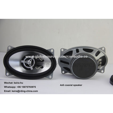 6.5 and 4x6 speakers