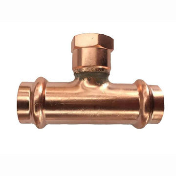 China 1 2 X 1 2 X 1 2 2 X 2 X 3 4 Press Copper Pipe Fittings Female Tee Reducer P X P X Fpt On Global Sources Copper Pipe Fitting Copper Tube Fittings Copper Press Fitting