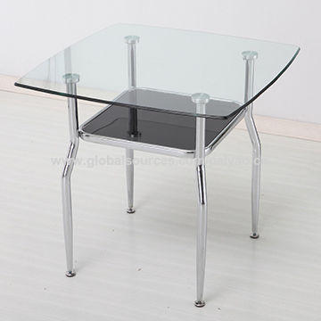 China New Model Small Square Glass Top Dining Table On Global Sources Glass Top Dining Table Square Dining Table Small Dining Table