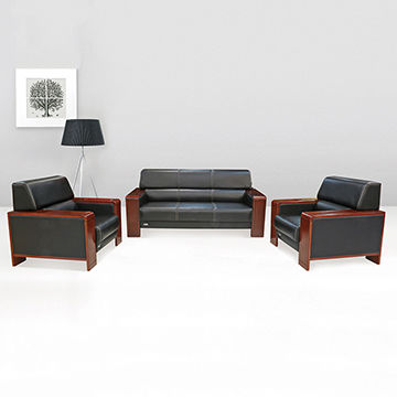 Fabric Sofa Set Soft Leather Sectional, Leather And Fabric Sofas Manufacturers