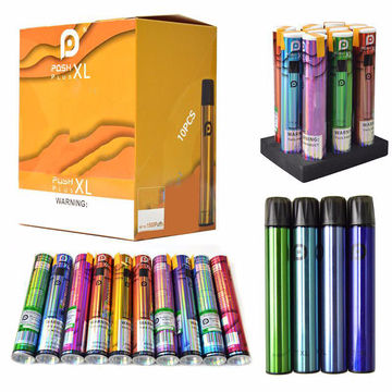 China Multiple Flavors 1500puffs Disposable E-Cigarettes Posh Plus XL E ...