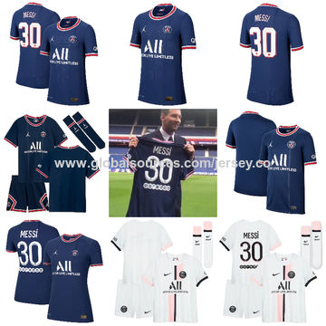 psg home kit messi