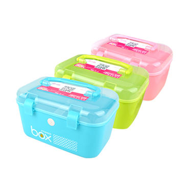 Mini Rectangular Shaped Plastic Storage 