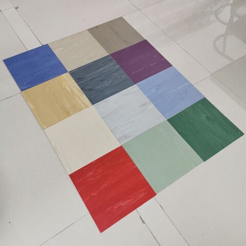 Flooring New Design Pvc, Red Vinyl Floor Tiles