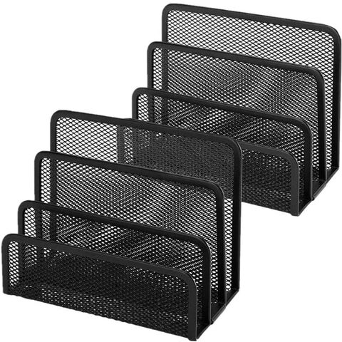 China Desk Mail Sorter Organizer Small File Letter Holder Metal Mesh Desktop Storage For Home Or Office De On Global Sources Desk Mail Organizer Office Desk Organizer Desktop Storage For Home