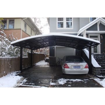 Good Quality Outdoor Aluminum Carshed With Polycarbonate Global