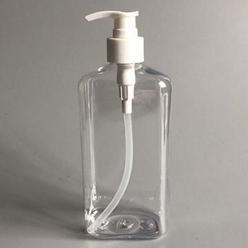 plastic pump bottle