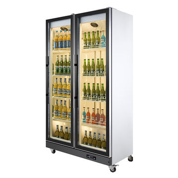 China Two Glass Door Cooler Drink Display Stand Up Beer Cooler On Global Sources Stand Up Beer Cooler Two Doors Cooler Drink Cooler