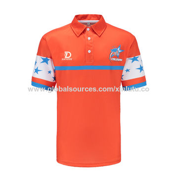 Chinawholesale Custom Design Sublimation Printing Men S Short Sleeved Polo Shirts On Global Sources