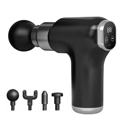 China Screen Touch Massage Gun Professional Rechargeable Deep Tissue 48 ...